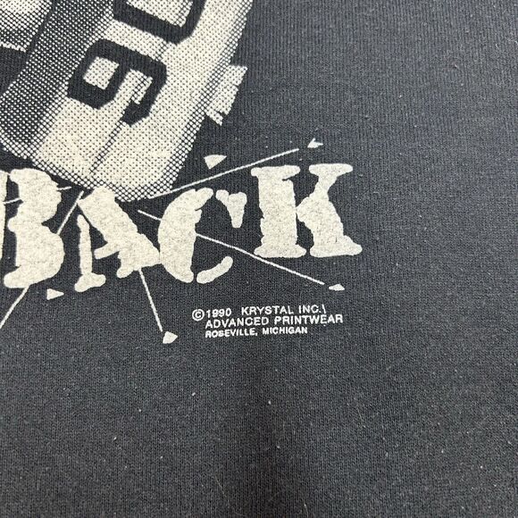 Vintage Detroit Pistons Bad Boys 89/90 Championship Hammer Time Crewneck Size L - Picture 4 of 6